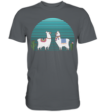Laden Sie das Bild in den Galerie-Viewer, Lama Kaktus Shirt Sukkulenten Lamas