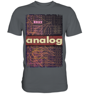 Analog Modular Synthesizer Retro Synth Produzent T-Shirt