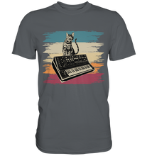 Laden Sie das Bild in den Galerie-Viewer, Modular Synthesizer Elektronische Musik Analog Cat T-Shirt