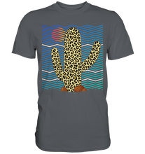 Laden Sie das Bild in den Galerie-Viewer, Retro Leopard Kaktus T-Shirt