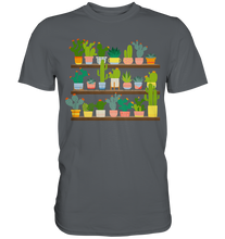 Laden Sie das Bild in den Galerie-Viewer, Kaktus Pflanzen Sammler Sukkulenten T-Shirt