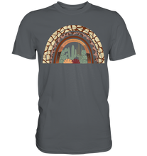 Laden Sie das Bild in den Galerie-Viewer, Kaktus Regenbogen T-Shirt