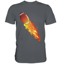 Laden Sie das Bild in den Galerie-Viewer, American Football Flammen T-Shirt