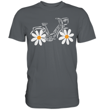 Laden Sie das Bild in den Galerie-Viewer, Fahrrad Gänseblümchen Shirt Garten Fahrradfahrer Gärtner
