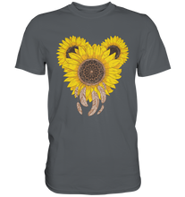 Laden Sie das Bild in den Galerie-Viewer, Sonnenblumen Gärtner Shirt Garten Motiv