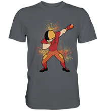 Laden Sie das Bild in den Galerie-Viewer, Dabbing American Football Spieler T-Shirt