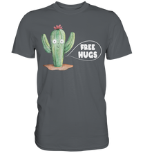 Laden Sie das Bild in den Galerie-Viewer, Kaktus Umarmung Lustiges Pflanzen T-Shirt
