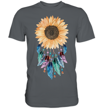 Laden Sie das Bild in den Galerie-Viewer, Traumfänger Sonnenblumen T-Shirt Gärtner Geschenk Garten