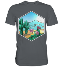 Laden Sie das Bild in den Galerie-Viewer, Wüste Sukkulenten Kakteen Pflanzen Kaktus T-Shirt