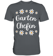 Laden Sie das Bild in den Galerie-Viewer, Garten Chefin Shirt Gänseblümchen Garten Frau Gärtnerin T-Shirt
