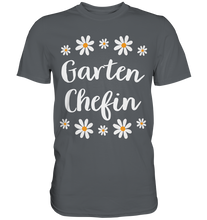 Laden Sie das Bild in den Galerie-Viewer, Garten Chefin Shirt Gänseblümchen Garten Frau Gärtnerin T-Shirt