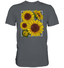 Laden Sie das Bild in den Galerie-Viewer, Sonnenblumen T-Shirt Gärtner Geschenk Garten
