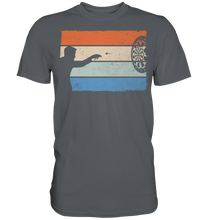 Laden Sie das Bild in den Galerie-Viewer, Vintage Dartpfeil Dartscheibe Dart T-Shirt