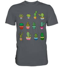 Laden Sie das Bild in den Galerie-Viewer, Kakteen T-Shirt Kaktus Sammler Sukkulenten Pflanzen
