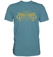 Laden Sie das Bild in den Galerie-Viewer, Biene Sonnenblume Shirt Imker Gärtner Bienen Garten T-Shirt
