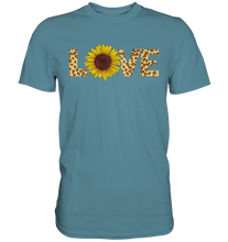 Laden Sie das Bild in den Galerie-Viewer, Love Sonnenblumen T-Shirt Gärtner Geschenk