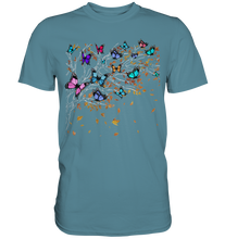 Laden Sie das Bild in den Galerie-Viewer, Natur Schmetterlinge T-Shirt