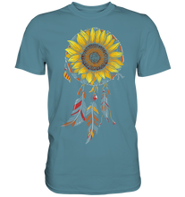 Laden Sie das Bild in den Galerie-Viewer, Traumfänger Sonnenblumen Shirt Gärtner Geschenk Garten