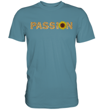 Laden Sie das Bild in den Galerie-Viewer, Passion Sonnenblumen T-Shirt Leidenschaft Gärtner Geschenk Garten