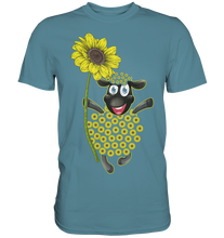 Laden Sie das Bild in den Galerie-Viewer, Schaf Sonnenblumen T-Shirt Lustiges Gärtner Geschenk Garten