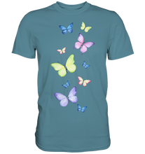 Laden Sie das Bild in den Galerie-Viewer, Bunte Schmetterlinge T-Shirt Schmetterling