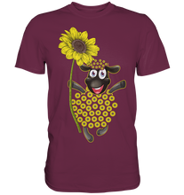 Laden Sie das Bild in den Galerie-Viewer, Schaf Sonnenblumen T-Shirt Lustiges Gärtner Geschenk Garten
