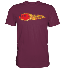 Laden Sie das Bild in den Galerie-Viewer, Brennender American Football T-Shirt
