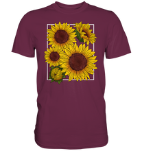 Laden Sie das Bild in den Galerie-Viewer, Sonnenblumen T-Shirt Gärtner Geschenk Garten