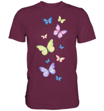 Laden Sie das Bild in den Galerie-Viewer, Bunte Schmetterlinge T-Shirt Schmetterling