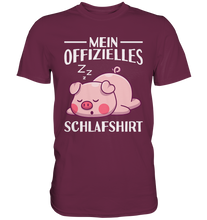 Laden Sie das Bild in den Galerie-Viewer, Offizielles Schlafshirt Nachthemd Schlafanzug Pyjama Schweinchen T-Shirt