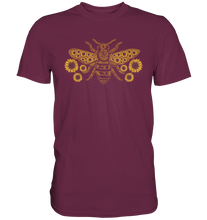 Laden Sie das Bild in den Galerie-Viewer, Biene Sonnenblume Shirt Imker Gärtner Bienen Garten T-Shirt