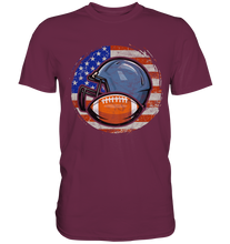 Laden Sie das Bild in den Galerie-Viewer, American Football USA Helm T-Shirt