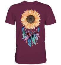 Laden Sie das Bild in den Galerie-Viewer, Traumfänger Sonnenblumen T-Shirt Gärtner Geschenk Garten