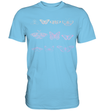 Laden Sie das Bild in den Galerie-Viewer, Rosa Schmetterlinge T-Shirt