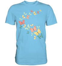 Laden Sie das Bild in den Galerie-Viewer, Farbenfrohe Bunte Schmetterling T-Shirt
