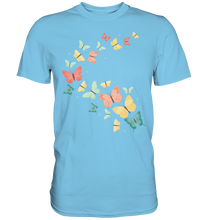 Laden Sie das Bild in den Galerie-Viewer, Farbenfrohe Bunte Schmetterling T-Shirt