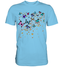 Laden Sie das Bild in den Galerie-Viewer, Natur Schmetterlinge T-Shirt
