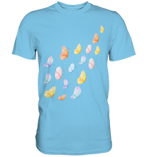 Laden Sie das Bild in den Galerie-Viewer, Aquarell Schmetterlinge T-Shirt