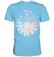 Laden Sie das Bild in den Galerie-Viewer, Gänseblume Frauen Schmetterling T-Shirt