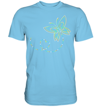 Laden Sie das Bild in den Galerie-Viewer, Frauen Bunter Schmetterling T-Shirt