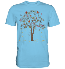 Laden Sie das Bild in den Galerie-Viewer, Frauen Schmetterlinge Baum T-Shirt