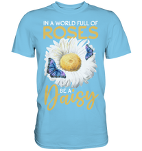 Laden Sie das Bild in den Galerie-Viewer, Frauen Schmetterling Gänseblume T-Shirt