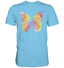 Laden Sie das Bild in den Galerie-Viewer, Farbenfroher Schmetterling T-Shirt