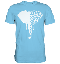 Laden Sie das Bild in den Galerie-Viewer, Elefant Schmetterling T-Shirt