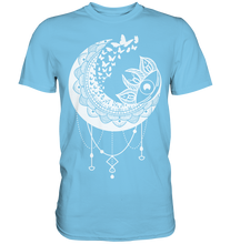 Laden Sie das Bild in den Galerie-Viewer, Mond Sonne Frauen Schmetterling T-Shirt