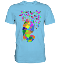 Laden Sie das Bild in den Galerie-Viewer, Bunte Schmetterlinge Splash T-Shirt