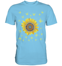 Laden Sie das Bild in den Galerie-Viewer, Sonnenblume Schmetterling T-Shirt