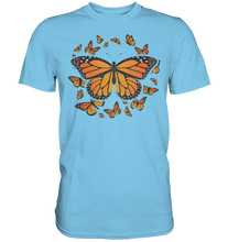 Laden Sie das Bild in den Galerie-Viewer, Frauen Monarch Schmetterling T-Shirt