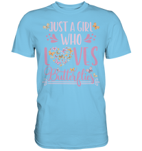 Laden Sie das Bild in den Galerie-Viewer, Frauen Schmetterling T-Shirt
