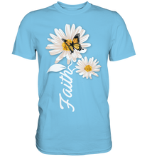Laden Sie das Bild in den Galerie-Viewer, Glaube Frauen Schmetterling Faith T-Shirt